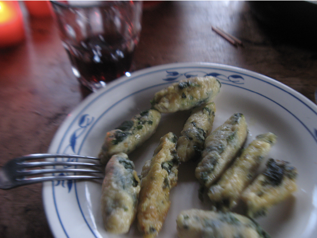 dumplings on a plate
