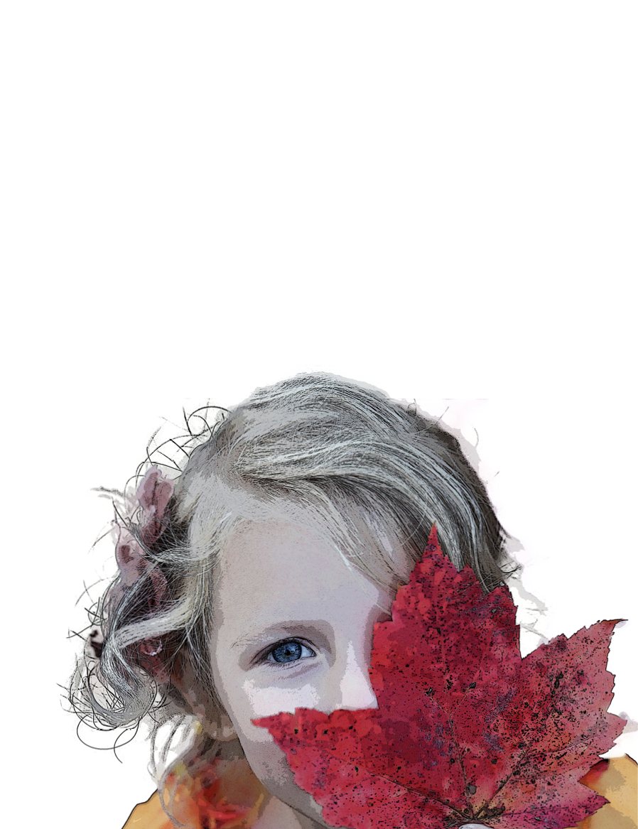 decorative image with a plant
