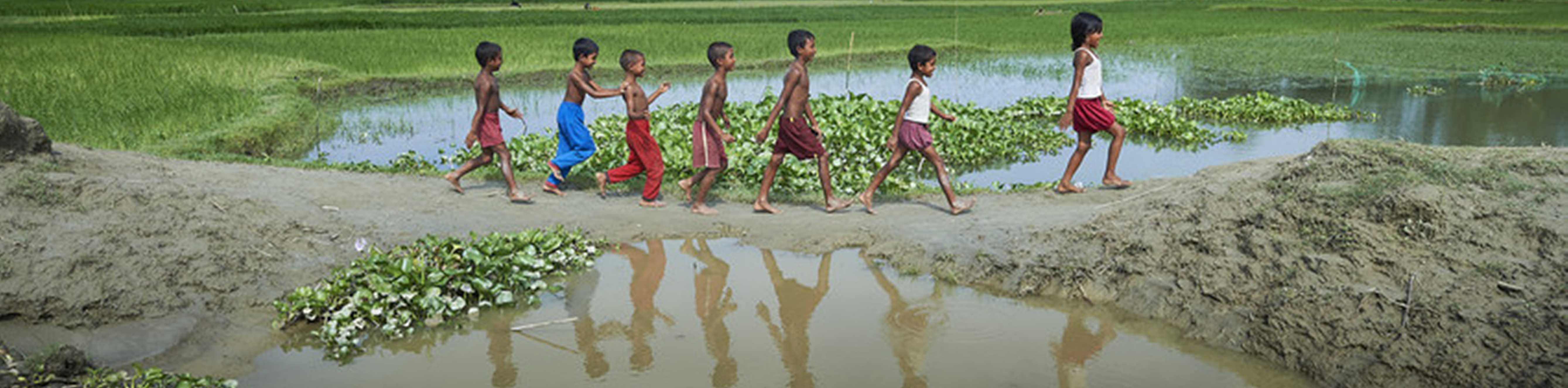 Village Children in Bangladesh